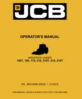 8020 JCB Skidsteer Loader Operators Manual Pdf Usb