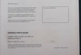 9800-7714 JCB Loadall Telehandler Manual Book Catalog #3