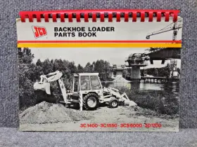 9801-4600 JCB Backhoe Loader Book Manual