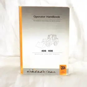 9801-7680 JCB Operator Handbook Wheeled Loading Shovel