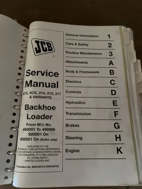 9803-3270 JCB Service Repair Manual #3