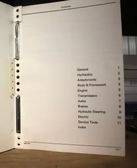 9803-3360U JCB Service Manual Rough Terrain Fork Lift #2