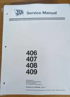 9803-4200 JCB Wheel Loader Service Repair Manual #2