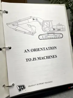 9803-6450 JCB Training Orientation Js Tracked Excavator #2