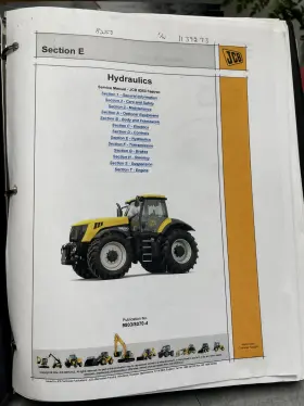 9803-8070-4 JCB Service Manual Training Fastrac #2