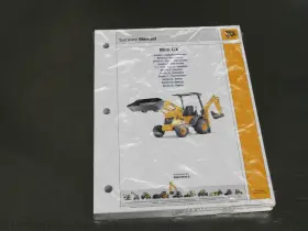 9803-9340-8 JCB Mini Micro Tier Backhoe Loader Service Manual