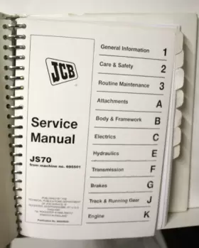 9805-0063 JCB Service Manual #3