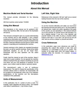 98110180 JCB Wheeled Loader Operators Owners Users Manual Pdf #2