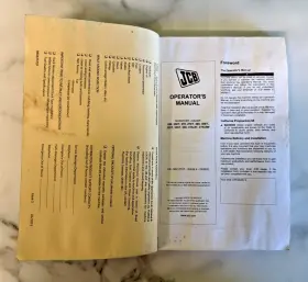 9831-7517 JCB Operators Manual Skid Steer Loader #3
