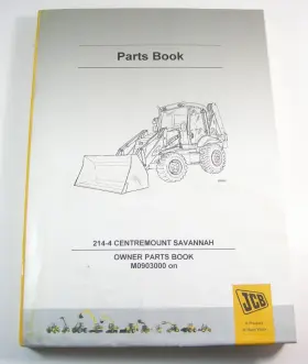 9800-9822B JCB CONSTRUCTION EQUIPMENT Centremount Savannah