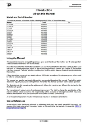 G440QX JCB Qx Operators Manual Pdf Usb #2