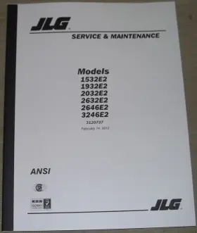 3120737 JLG Lift Service Repair Manual