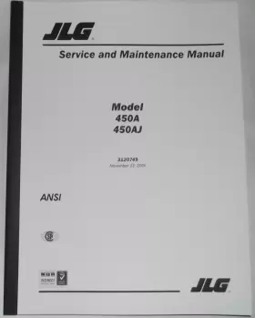 3120749 JLG Boom Lift Service Repair Manual