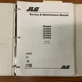 3121166 JLG Scissor Lift Service Manual