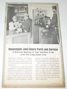 1065A JOHN DEERE Wagon Running Gear Operators Manual #3