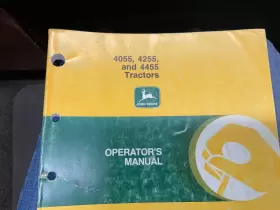 OMRW25629 JOHN DEERE Row Crop Tractor Operator Manual #2