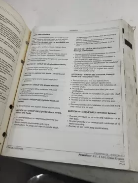 CTM207 JOHN DEERE Technical Manual Power Diesel Engines Fuels #3