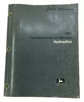 FOS-10 JOHN DEERE Pos Fundamentals Service Hydraulics Manual