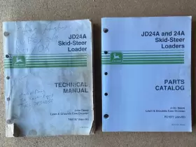 JD24A JOHN DEERE Skid Steer Loader Technical Manual Catalog