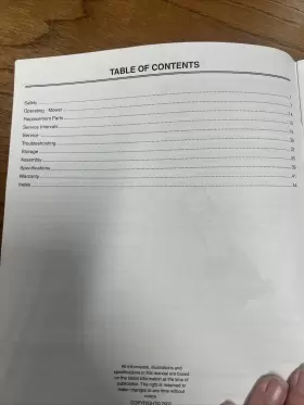 JS61 JOHN DEERE Walk Rotary Mowers Operators Manual #2