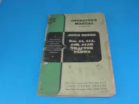 OM-A1-1949 JOHN DEERE Operators Manual Nos Tractor Plow