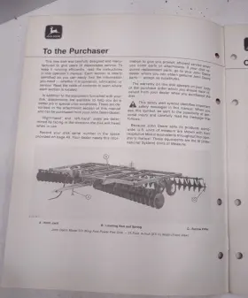 OM-A35379 JOHN DEERE Operators Manual Wing Fold Power Flex #3