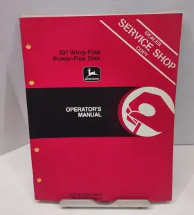 OM-A35379 JOHN DEERE Operators Manual Wing Fold Power Flex