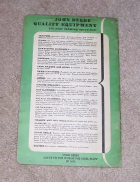 OM-F9-247 JOHN DEERE Harrow Weed Destroyer Operators Manual #2 OM-F9-247 JOHN DEERE Harrow Weed Destroyer Operators Manual #2