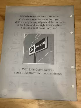 OM-GA10173 JOHN DEERE Implement Carrier Operators Manual #2