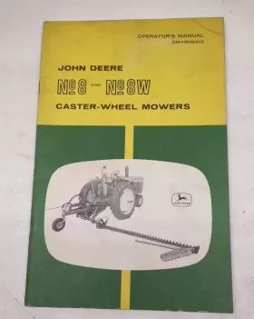 OM-H90941H JOHN DEERE Caster Wheel Mowers Operators Manual