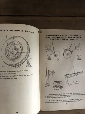OM-M2-248 JOHN DEERE Van Brunt Fertilizer Grain Drill Manual #3