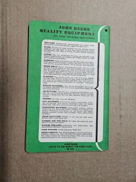 OM-M2-851 JOHN DEERE Operators Manual Van Brunt Fertilizer #3