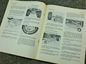 OM-M41965 JOHN DEERE Rotary Mower Garden Tractor Operators #3