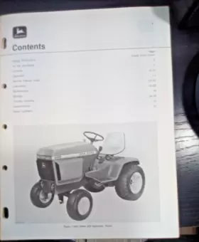 OM-M81297 JOHN DEERE Hydrostatic Tractor Operators Manual Nos #3