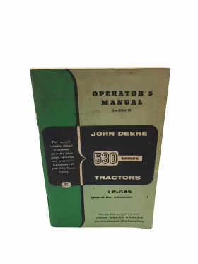 OM-R20711R JOHN DEERE Manual Tractor Operator