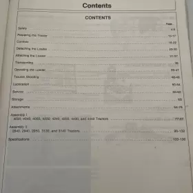 OM-W35105 JOHN DEERE Farm Loader Operators Manual #3