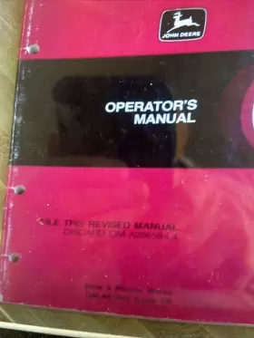 OMA41062 JOHN DEERE Flexi Planter Operators Manual Book #3