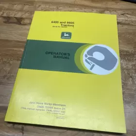 OMAL153481 JOHN DEERE Farm Tractor Operators Manual
