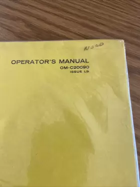 OMC20090 JOHN DEERE Tractor Loader Operators Book #2
