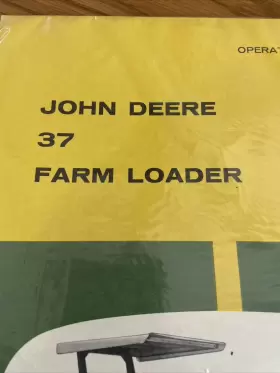 OMC20090 JOHN DEERE Tractor Loader Operators Book #3