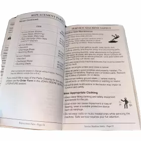 OMM119086 JOHN DEERE Lawn Garden Tractor Operator Manual #3