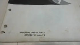 OMM86741 JOHN DEERE Garden Tractor Tilt Dump Material Manual #3