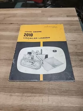 OMT14697T JOHN DEERE Crawler Loader Operators Manual Book