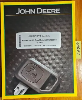 OMUC22771 JOHN DEERE Blower Bag Material Manual