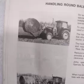 OMW21493 JOHN DEERE Operators Manual Farm Loader #3