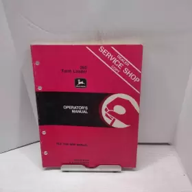 OMW21493 JOHN DEERE Operators Manual Farm Loader