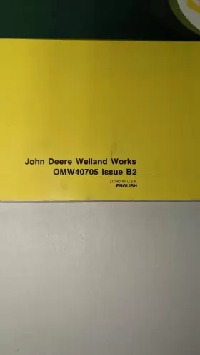 OMW40705 JOHN DEERE Hydra Push Manure Spreader Operators #2