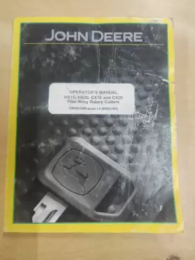 OMW51060 JOHN DEERE Flex Wing Rotary Cutters Operators Manual