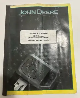 OMW54950 JOHN DEERE Operators Manual Loader North American