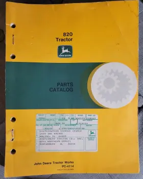 PC-4114 JOHN DEERE Utility Tractor Catalog